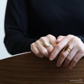 ステンレス オーバルストーンリング 2タイプ オパール タイガーアイ 18KGP ゴールド gold シルバー 大ぶり オープンリング フリーサイズ レディース 女性 指輪 金属アレルギー対応
