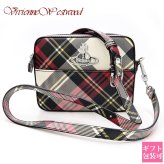 ヴィヴィアンウエストウッド ショルダーバッグ レディース Vivienne Westwood 4304006Y S0012 PF O101 NEW EXHIBITION TARTAN ニューエキシビション タータンチェック カメラバッグ 斜めがけ マルチカラー