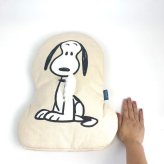 スヌーピー PEANUTS ダイカット　ティッシュケース　スヌーピー ティッシュケース ベージュ
