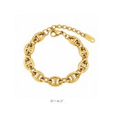 ブレスレット レディース 太め 通販 チェーンブレスレット 腕輪 チェーン マリンチェーン 女性 シルバー ごつめ ボリューム おしゃれ カジュアル シンプル かわいい ダイヤモンドハーツ つけっぱなし レディースアクセサリー レディースジュエリー