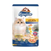 Kaniva カニワ サーモン＆ツナ 猫用 ウェットフード ソフトゼリー 70g×4個