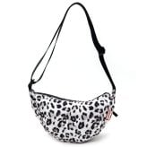 HUNTER ハンター ORIGINAL WOMENS SNOW LEOPARD SLING BAG ショルダーバッグ レディース スリングバッグ クロスボディバッグ 斜めがけ ヒョウ柄 レオパード スノーレオパード グレー ブラック HXRU0020262LD