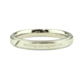 【レーザー刻印対応】【20文字まで刻印◎】ペアリング アクセサリー 指輪 サージカルステンレス ローズゴールド シルバー メンズ レディース【送料・刻印無料】