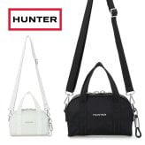 ハンター ショルダーバック レディース 耐水 ２WAY ハンドバック プレミアム ナイロン タイニー バレルバッグ HUNTER 5527