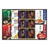 贅沢フリーズドライと山海の幸 7種13点入 フリーズドライ食品 お吸い物 味噌汁 お茶漬け 詰め合わせ【北海道・沖縄県・離島 配送不可】