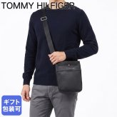 高品質ヨーロッパ輸入モデル トミーヒルフィガー TOMMY HILFIGER ショルダーバッグ メンズ CENTRAL MINI REPORTER ブラック AM0AM14697 BDS BLACK 送別会 誕生日 結婚祝い 結婚式 彼氏 息子 夫 男性 名刺入れ 高級 父の日 母の日 即日発送