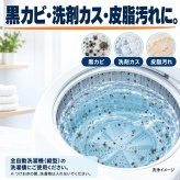 2個セット 非塩素系 洗濯槽クリーナー プロ仕様 750g 無香料 強力発泡 酵素系 黒カビ カビ胞子除去率99.9％ 除菌 消臭 生乾き臭 生乾き 入れるだけ ワカメ 溶かす