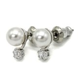 スワロフスキー swarovski ピアス Matrix アクセサリー 5694225 マトリックス スタッドピアス レディース ホワイト 海外正規品