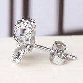 ハワイアンジュエリー ピアス ハワイアン ピアス ハイビスカス 花 10mm シルバー925 ロジウムコーティング フック キャッチ メール便 彼女 妻 女性 レディース 誕生日 プレゼント ハロウィン 【品番：SE60408】