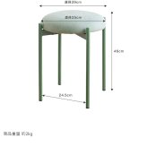 スツール 丸 椅子 スタッキング テーブル ダイニング ラウンジ 玄関 カウンター オフィス キッチン リビング 北欧 イス スチール ドレッサー コンパクト ファブリック 幅39 一人暮らし 省スペース チェア 補助椅子 家具 インテリア 新生活 座面