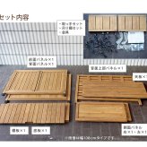 ガーデン エクステリア 天然木 パネル付き収納庫80 倉庫 屋外 室内 コンテナ ベランダ 木製 作業棚 吊り棚 新生活