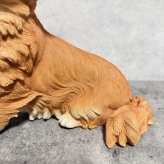 犬 置物 大きい 見上げるチワワ 横幅26.8cm woobia ウービア かわいい おしゃれ ガーデン インテリア オブジェ 巨大 プレゼント 北欧 玄関 雑貨 動物 モダン 面白い 庭 ギフト 屋外 家 リアル 玄関先 ガーデンオーナメント