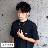 ステンレス フレアネックレス 百合の紋章 コイン 2サイズ ゴールド ペンダント メンズ レディース ユニセックス 大きめ 小さめ チェーン付き ラウンド メダル モチーフ アクセサリー おしゃれ カジュアル ストリート 男女兼用