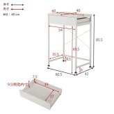 収納家具 ラック ゴミ箱上 キッチンワゴン 引出し付き 引出し 幅60.5cm 書棚 棚 オープン ブルクッリン シンプル おしゃれ カフェ風 スチール スリム ホワイト モダン ブ ブラウン テーブル 収納棚 キャスター付き