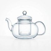 【ラッピング対応】耐熱ガラス ティーポット 560ml（おしゃれ クリア/洋風/アフタヌーンティー/結婚祝い/誕生日/母の日/内祝い）