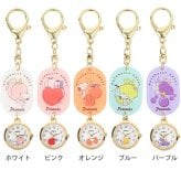 時計 スヌーピーアクリル キーチェーンウォッチ PNT064 定形外 送料無料 オラフ ピーナッツ レディース ウォッチ キーホルダー カラビナ フルーツ 腕時計 パステルカラー かわいい ナースウォッチ バック パッケージ付 ギフト 仕事 学校