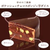 ＼早割！／ クリスマスケーキ クリスマスプレゼント 予約 2026 チョコ チョコレート チョコレートケーキ 冷凍 ザッハトルテ ガナッシュ リッチ 大人 ディナー 4号 2人 3人 スイーツ お菓子 洋菓子 可愛い かわいい おしゃれ おいもや
