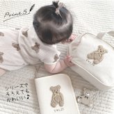 名入れ 母子手帳ケース 【Lサイズ】もこもこテディベア 日本製 大きい 2人分 双子 おしゃれ 名入れ無料 母子手帳入れ 出産祝い 1歳誕生日 マルチケース 出産祝いギフト お誕生日 1歳 内祝い ギフト プレゼント 名前入り お祝い 大容量 誕生日祝い 通帳ケース 出産準備 刺繍