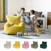 アデペシュ dough キッズソファ 一人掛けソファ DGH-KDS コンパクト 軽量 キッズチェア ポケット付 こども デザイン おしゃれ 