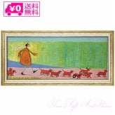 Sam Toft アートフレーム ソーセージ大行進 Ｍサイズ ST-10027 サムトフト