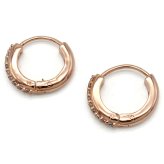 スワロフスキー swarovski ピアス Matrix アクセサリー 5690669 マトリックス フープピアス レディース ローズゴールド 海外正規品