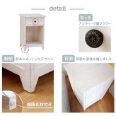 チェスト 幅35cm 収納 スリム 引き出し付き アンティーク調 北欧 サイドテーブル 机横 アンティークホワイト 木製 デスクサイド サイドキャビネット 収納棚 収納家具 ナイトテーブル サイドチェスト 高級感 ベットサイドテーブル 新生活