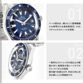 エドックス EDOX スカイダイバー 38 デイト オートマティック 腕時計 メンズ 自動巻き ミリタリーウォッチ 80131-3BUM-BUIN SKYDIVER 38 DATE AUTOMATIC