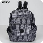 キプリング リュック レディース ブランド Kipling ソウル バックパック リュックサック スクールバッグ  KI6269-DD2 Signature Print