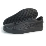 プーマ PUMA スニーカー メンズ レディース ローカット プーマ V コート バルク EB スニーカー ブラック 389908-02 黒