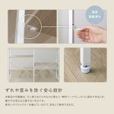 キッチンカウンター キッチン収納 ヴィンテージ調 調節可能 120cm レンジラック キッチンラック レンジ台 収納棚 おしゃれ 北欧 シンプル ホワイト 新生活