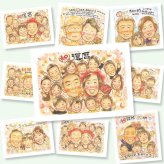 還暦のプレゼントに、笑顔あふれる手描き似顔絵を贈りませんか。相談しながら作れる、あたたかな似顔絵ギフトです。 贈り物 似顔絵 還暦 プレゼント 名入れ 手描き ギフト 還暦 誕生日 記念 お祝い 大人数 おばあちゃん 祖母 祖父 おじいちゃん 修正無料 下書き確認 名入れ 似てる サプライズ 宝物 かわいい 長寿 一生もの 還暦 傘寿 感動 喜寿祝い 同窓会 オーダーメイド カラフル お祝いの品