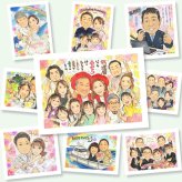 還暦のプレゼントに、名前、日付、メッセージも記載可能。修正無料で、納得しながら進められます。 贈り物 還暦 似顔絵 名入れ プレゼント ギフト 手描き 還暦 お祝い 誕生日 記念 大人数 祖母 おじいちゃん おばあちゃん 祖父 名入れ 下書き確認 修正無料 喜ばれる 宝物 そっくり サプライズ 一生もの 傘寿 長寿 還暦 大量注文 イラスト 古希祝い カラフル 同窓会 オーダーメイド 節目 感動