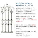 アイアンフェンス150 ロータイプ 4枚組 ブ 送料無料 フェンス アイアン ガーデンフェンス ガーデニング 枠 柵 仕切り 目隠し 境目 クラシカル アンティーク トレリス ベランダ つる 薔薇 バラ 朝顔 園芸 ラティス ブラック スチール 屋外