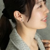 ピアス 金属アレルギー対応 アイオライト 5mm 宝石質 サージカルステンレス つけっぱなし セカンドピアス 品質保証書 ギフト 3月 9月 誕生石 青 紫 天然石 レディース メンズ 片耳用