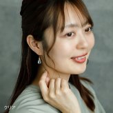 ピアス 金属アレルギー サージカルステンレス フープ 落ちない 引っかからない 外れにくい フック 花冠 しずく 雫 ドロップ ひと粒
