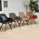 モダンクラブチェアー ONDC-0049 ブラウン ブラック 書斎 クラブチェア モダン 椅子 チェア レザーchair ダイニング シンプル アンティーク ソフトレザー 合皮張り chair ダイニングチェア レトロ おしゃれ 新生活