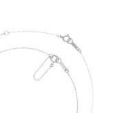 【無料ラッピング】  ヨンドシー 4℃ 3月誕生石 K10ホワイトゴールド ネックレス アクアマリン ホワイトトパーズ ブランド 正規品 新品 ギフト プレゼント 人気 おすすめ 誕生日 記念日 クリスマス 送料無料