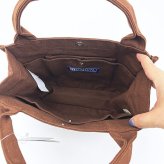 スヌーピー スクエアトートバッグ (ブラウン)  ルートート ROOTOTE SNOOPY
