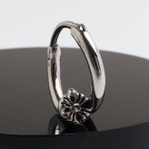 ステンレス 釘ピアス フープピアス ユニークピアス 道具 シルバー 燻し 個性的 シンプル 二重 プチプラ 片耳1点 つけっぱなしok メンズ 男性 金属アレルギー対応 イヤリング
