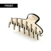 アレクサンドル ドゥ パリ ヘアクリップ レディース ブランド ALEXANDRE DE PARIS リズレSクリップ ACCS-16161-02-S ベージュ ブラック