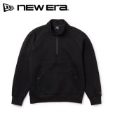 ニューエラ ゴルフ テック スウェット ハーフジップ プルオーバー Emboss Logo ブラック New Era Golf (15129440) 2026年秋冬モデル お誕生日祝い お祝い 記念品 お父さん 父の日 彼氏 男性 30代 40代 50代 60代 母の日 お母さん 還暦祝い 敬老の日 彼女 人気プレゼント プレゼント