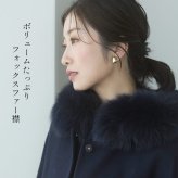 ライナー 付き コート ツイード ノーカラー 3way ダウンベスト フォックスファー ファー Filomo フード レディース ロング ロング丈 ロングコート 冬 秋 春 ツイード風 ノーカラーコート ウール カシミヤ混 ギフト プレゼント (02000222r)