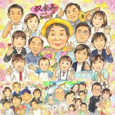 誕生日のお祝いに、写真とは違うぬくもりが伝わる似顔絵です。 プレゼント 米寿祝い 似顔絵 手描き 贈り物 ギフト 名入れ 誕生日 長寿 お祝い 記念日 大人数 ご両親 祖父母 孫 下書き確認 修正無料 名入れ かわいい 喜ばれる 親孝行 そっくり 88歳 傘寿 宝物 米寿祝い 結婚祝い 二次会 百寿祝い 古希祝い メモリアル 贈答品 オーダーメイド 感謝の品 初任給 サプライズ 白寿祝い 感動