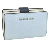 マイケルコース MICHAEL KORS 二つ折り財布 折り畳み 折財布 コンパクト アウトレット 35F4STVF6T 394 ブルー