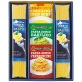 【送料無料・包装無料・のし無料】タクセイ 大地の恵み 北海道便 パスタ&スープセット PTS-20(A4) /ギフト お歳暮 入学祝い 卒業祝い 就職祝い 結婚祝い 誕生日 出産祝い 引越祝い 香典返し 新盆 初盆 御礼 内祝い 快気祝い ご挨拶 志 法事