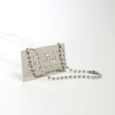 エムエムシックス MM6 Maison Margiela ボールチェーン キーリング sm6ua0023-p9211-951 ユニセックス シルバー キーリング