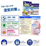 白元アース 湿気とり ドライ&ドライUP クローゼット用 130g×10シート 吊り下げ 除湿剤 クローゼット用 衣類収納、クローゼット収納  収納空間 日用品補充 ・湿気対策・梅雨対策・衣替え・消臭・防カビ・黄ばみ防止・ダニよけ