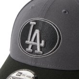 ニューエラ ゴルフ キャップ 9FORTY MLB Oval Grey Gradation ロサンゼルス・ドジャース ダークグラファイト/ブラック New Era Golf (15125317) お誕生日祝い お祝い 記念品 お父さん 父の日 彼氏 男性 30代 40代 50代 60代 母の日 お母さん 還暦祝い 敬老の日 彼女 人気プレゼント プレゼント