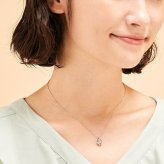 【無料ラッピング】  カナルヨンドシー Canal 4℃ ネックレス シルバー ネックレス キュービックジルコニア レディース ブランド 正規品 新品 ギフト プレゼント 人気 おすすめ 誕生日 記念日 クリスマス 送料無料