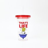 スヌーピー ストロータンブラー (ホワイト) コップ ランチ SNOOPY